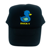DUCK-Y OG Trucker Hat- blue and yellow