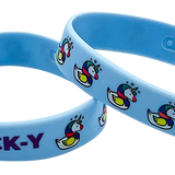 DUCK-Y Baby Blue Unicorn Silicone Bracelet