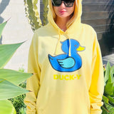 DUCK-Y OG Logo Yellow Unisex Hoodie