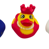 3 mystery DUCK-Y rubber ducks