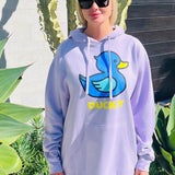 DUCK-Y OG Logo Purple Unisex Hoodie